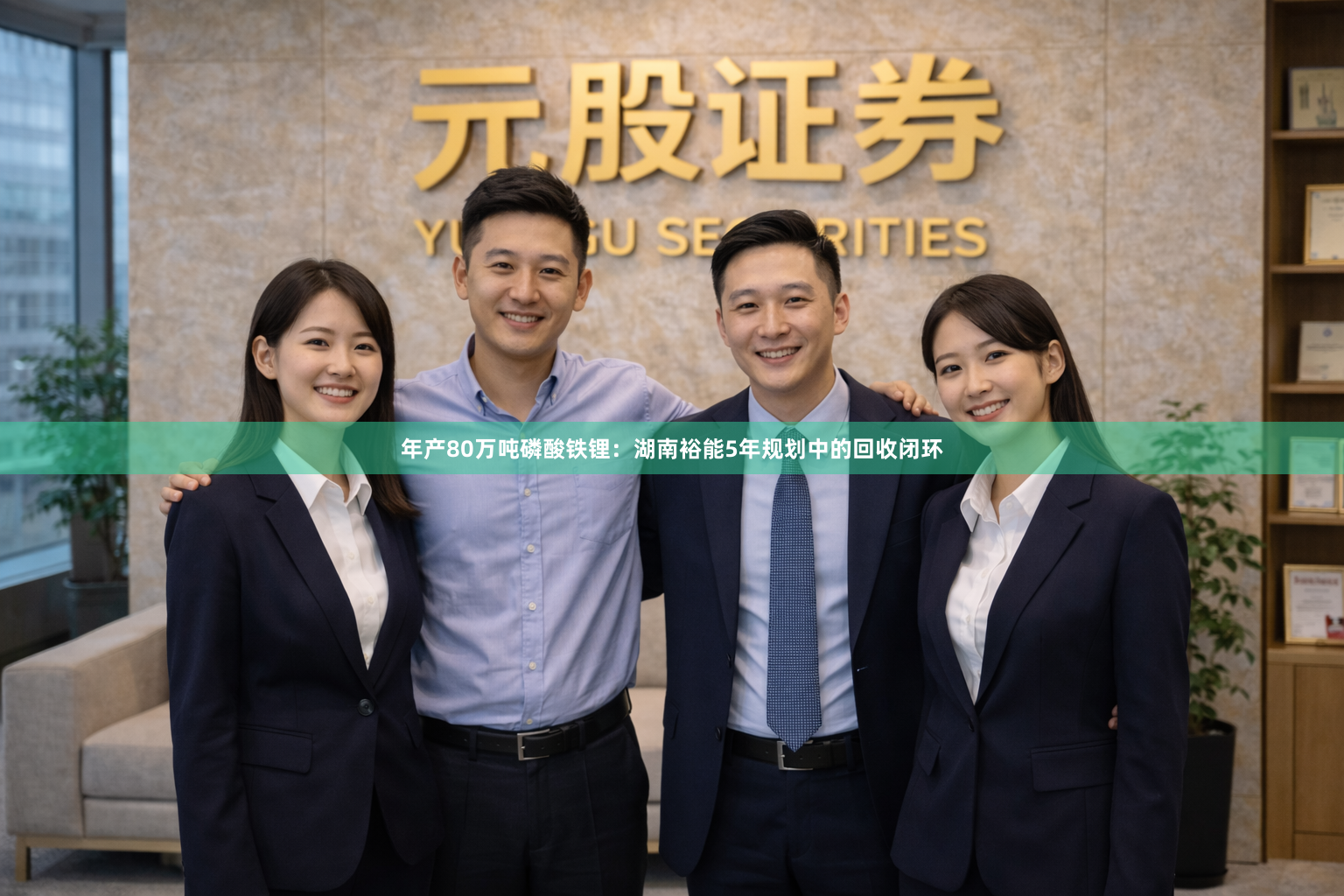 年产80万吨磷酸铁锂：湖南裕能5年规划中的回收闭环